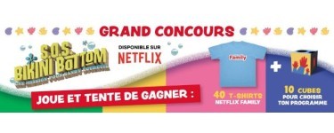 Le Journal de Mickey: 10 cubes de jeu Netflix, 40 t-shirt "Netflix Family" à gagner