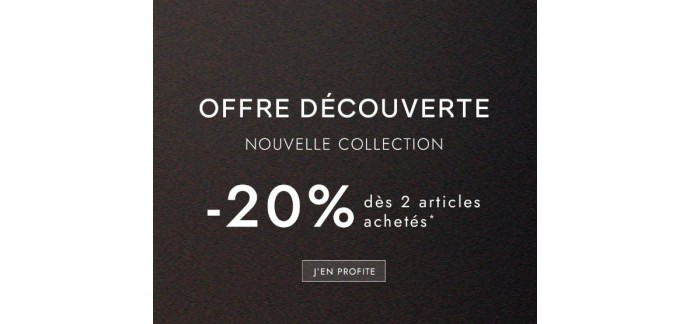 IZAC: 20% de réduction sur la nouvelle collection