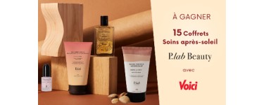 Voici: 15 coffrets Soins après-soleil P.Lab BEAUTY à gagner