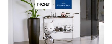 Villeroy Boch: 1 lot comportant 1 chariot de bar + 1 ensemble de vaisselle Villeroy & Boch à gagner