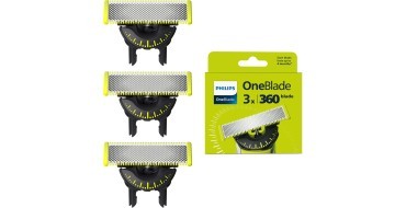 Amazon: Lot de 3 lames Philips Genuine OneBlade 360 QP430/60 à 26,99€