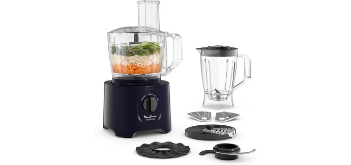 Amazon: Robot cuisine multifonction Moulinex Easy Force FP247810 à 69,99€