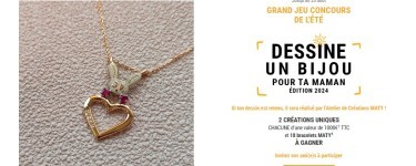 MATY: 2 lots comportant la réalisation du bijou de votre enfant, 18 bracelets Maty à gagner