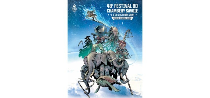 FranceTV: Un weekend VIP pour le festival de la bande dessinée de Chambéry à gagner