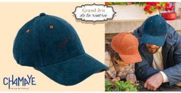 Femme Actuelle: 15 lots de 2 casquettes Chamaye à gagner