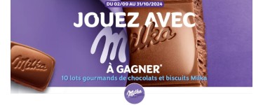 Ma vie en couleurs: 10 packs gourmands Milka à gagner