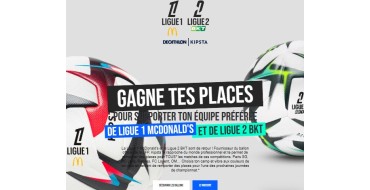 Decathlon: Des invitations pour les matchs de Ligue 1 McDonald's ou Ligue 2 BKT à gagner