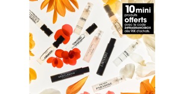 Sephora: 10 mini produits en cadeau dès 90€ d'achat via l'application