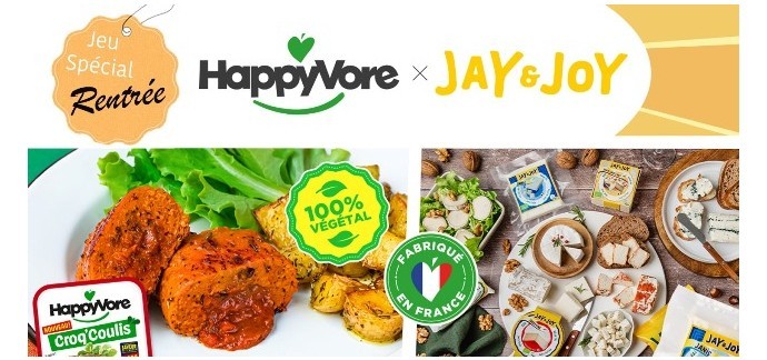 Cuisine Actuelle: 20 paniers gourmands 100% végétaux HappyVore et Jay & Joy à gagner