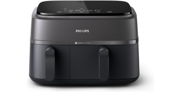 Amazon: Friteuse à air Philips Dual Basket Airfryer série 3000 NA350/00 à 149,99€