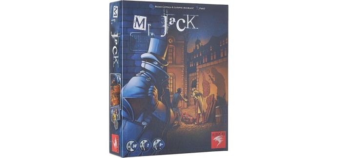 Amazon: Jeu de société Mr. Jack London - Jeu d'Enquêtes à Londres à 14,94€