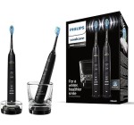 Amazon: Lot de 2 Brosses à Dents Électriques Connectées Philips HX9914/54 DiamondClean 9000 à 199,99€