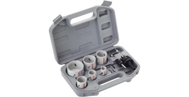 Amazon: Coffret Scies Trépans HSS Bimétal Bosch Accessories pour électricien - 9 pièces à 34,64€