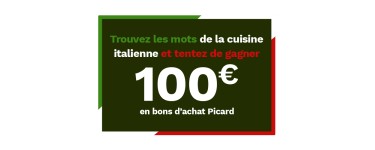 Picard: 10 bons d'achat Surgelés Picard à gagner