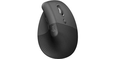 Amazon: Souris Ergonomique Verticale Sans Fil Logitech Lift - Bluetooth ou récepteur USB Logi Bolt à 47€