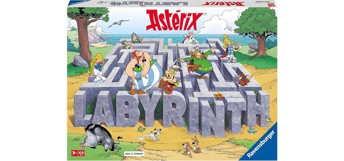 Amazon: Jeu de société Labyrinthe Astérix à 27,99€