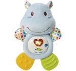 Amazon: Croc' Hippo Bleu Peluche Bébé Interactive et Apaisante VTech à 9,27€