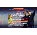 Notre Temps: 5 lots de 2 invitations pour le spectacle "Je vais t’aimer" au Casino de Paris à gagner