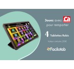 Ça m'intéresse: 4 tablettes Facilotab à gagner