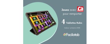 Ça m'intéresse: 4 tablettes Facilotab à gagner