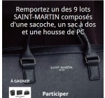 Le Figaro: 9 lots Saint-Martin comportant 1 sacoche + 1 sac à dos + 1 housse de PC à gagner