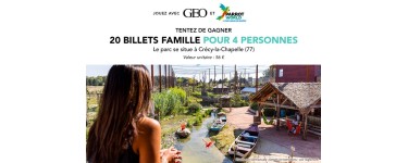 GEO: 20 billets famille pour le Parc Parrot World à Crécy-la-Chapelle à gagner