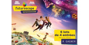 Télé Loisirs: 6 lots de 4 entrées pour le Parc du Futuroscope à gagner