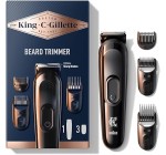 Amazon: Kit tondeuse à barbe pour homme King C. Gillette à 18,57€