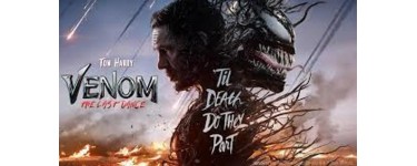 Carrefour: 100 lots de 2 places de cinéma pour le film "Venom : The last dance" à gagner