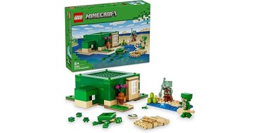 Amazon: LEGO Minecraft La Maison de la Plage de la Tortue - 21254 à 18,90€