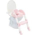 Amazon: Reducteur de wc Thermobaby kiddyloo - Rose poudré à 17,90€