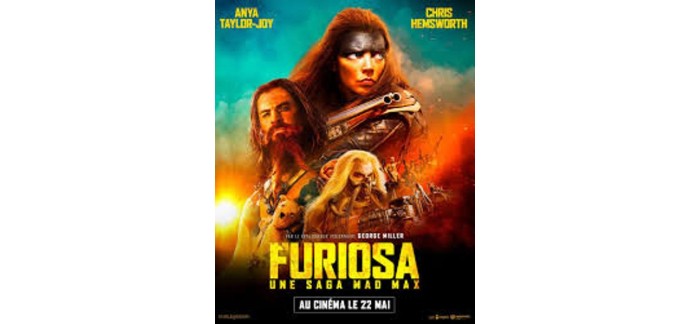 Carrefour: 60 Blu-ray et 60 DVD du film "Furiosa" à gagner