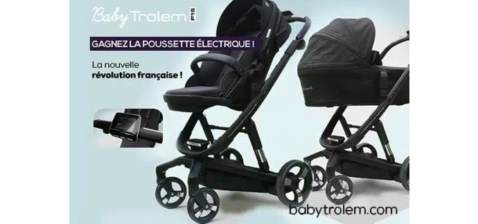 Enjoy Family: 1 poussette électrique BabyTrolem à gagner