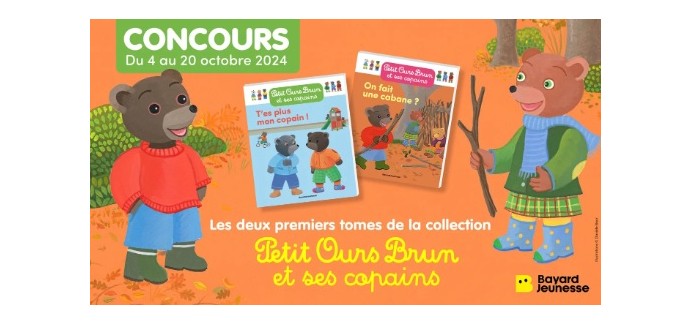 Familiscope: Des livres jeunesse "Petit Ours Brun" à gagner