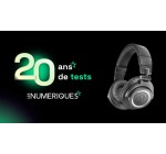 Les Numériques: 1 casque nomade Audio-Technica à gagner