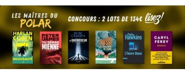 Robert Laffont: 2 lots de 6 livres "Les maîtres du polar 2024" à gagner