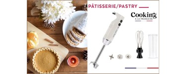 Voici: 5 coffrets pâtisserie MINIPRO blanc à gagner