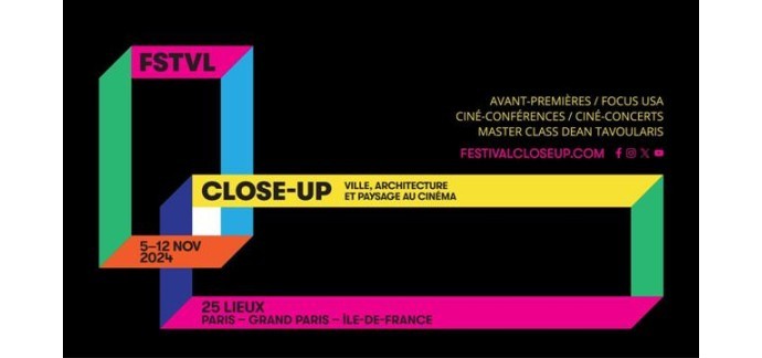 Arte: 1 lot de 2 invitations pour une séance au choix du festival "Close-Up" à gagner