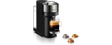 Amazon: Cafetière Espresso Nespresso Krups Vertuo Next Chrome YY4299FD à 69€