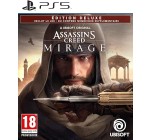 Amazon: Jeu Assassin's Creed Mirage Deluxe sur PS5 à 24,99€