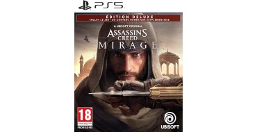 Amazon: Jeu Assassin's Creed Mirage Deluxe sur PS5 à 28,39€