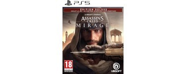 Amazon: Jeu Assassin's Creed Mirage Deluxe sur PS5 à 24,99€