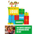 Pizzeria Del Arte: 190 cartes cadeaux "La grande récré" à gagner