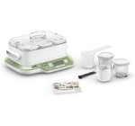 Amazon: Yaourtière 6 pots Seb Multi Délices Express Végétal YG660A11 à 78,21€