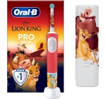 Amazon: Brosse À Dents Électrique Enfant Oral-B Pro Kids Le Roi Lion Disney à 19,90€