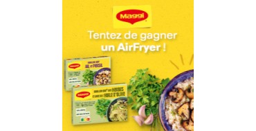 Croquons la Vie: 2 x 1 Airfryer, 4 boîtes de bouillons végétaux MAGGI à gagner