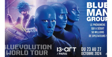 BFMTV: 20 lots de 2 invitations pour le concert Blue Man Group à gagner