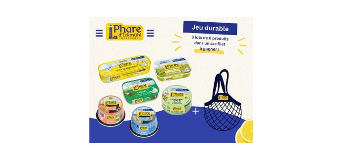 Linfodurable: 3 lots de produits de la mer à gagner