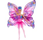 Amazon: Poupée Barbie 2en1 Danseuse à Papillon - HXJ10 à 21,48€