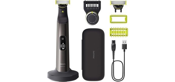 Amazon: Tondeuse à barbe Philips OneBlade Pro 360 Authentique Visage + Corps - QP6652/30 à 79,99€